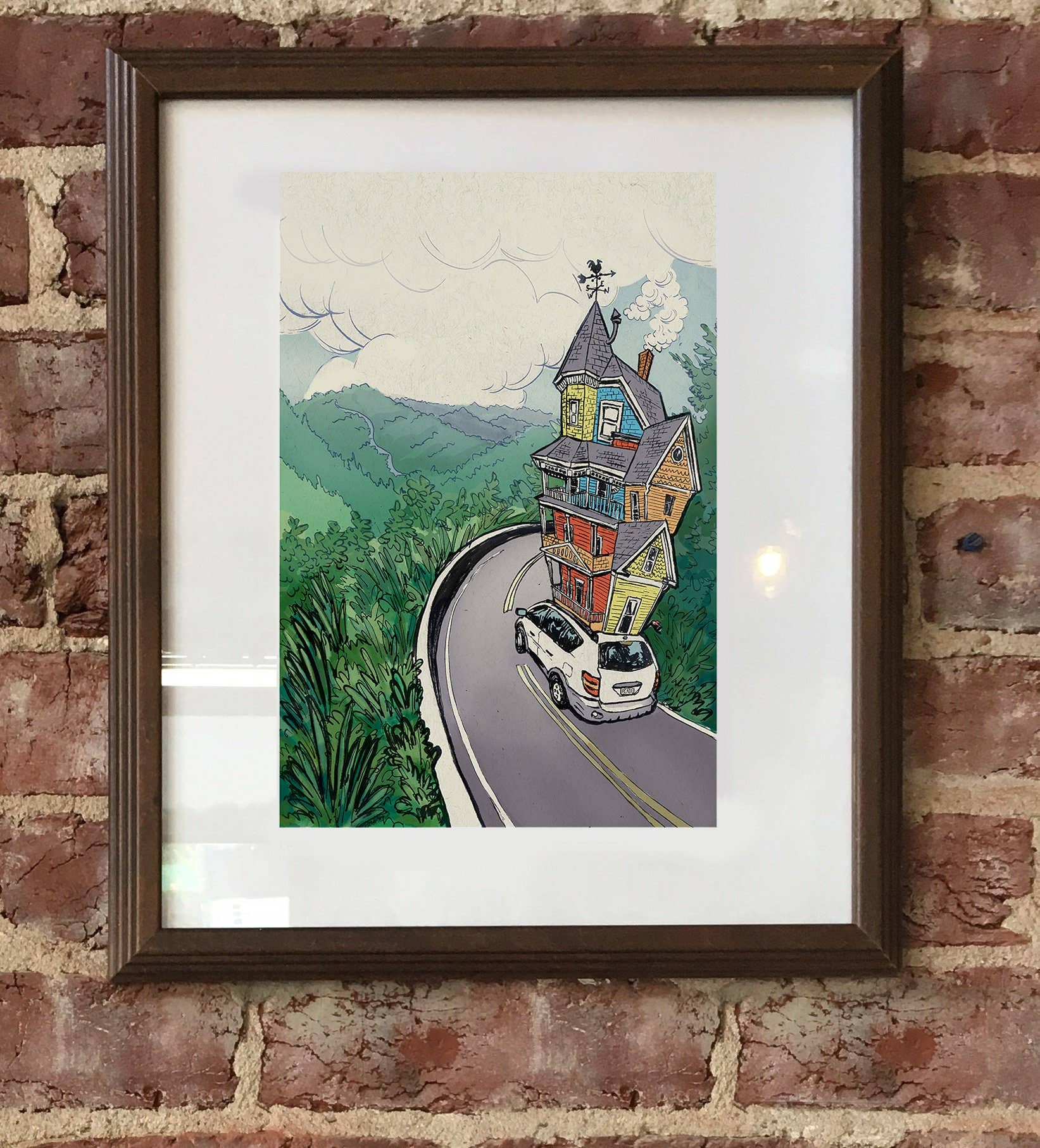 Esther Sketch - Wholesale Art Print - Road Trip Print 8.5"x11"3