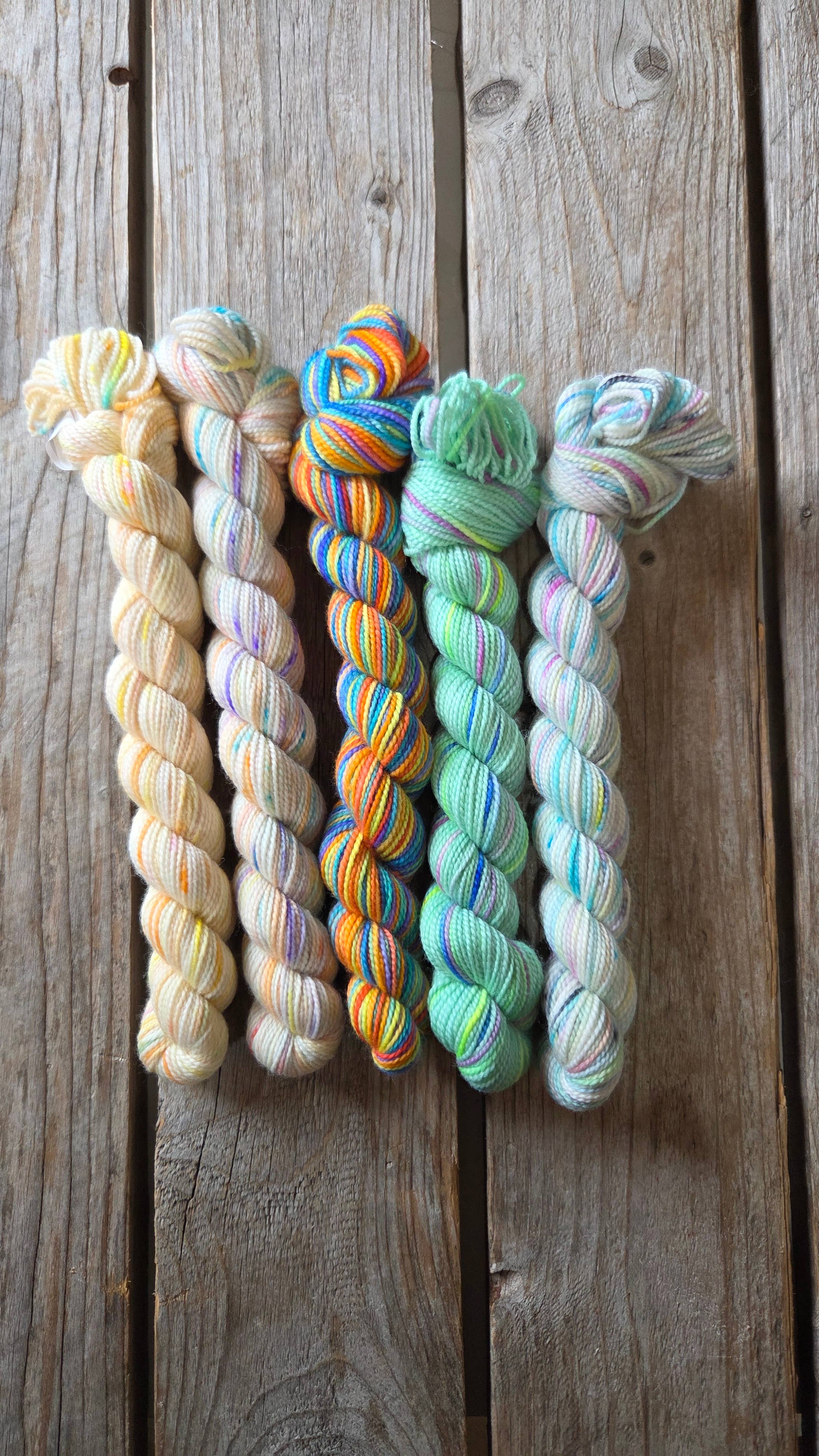 Koigu Wool Designs - Wholesale Yarn - Wibbly-Wobbly Scarf Mini Skein Sets (LYS DAY 2026)21