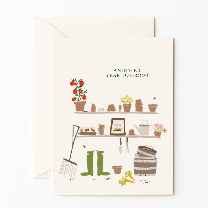 Nog een jaar om te groeien kaart voor wholesale door Olive and Lu Paper