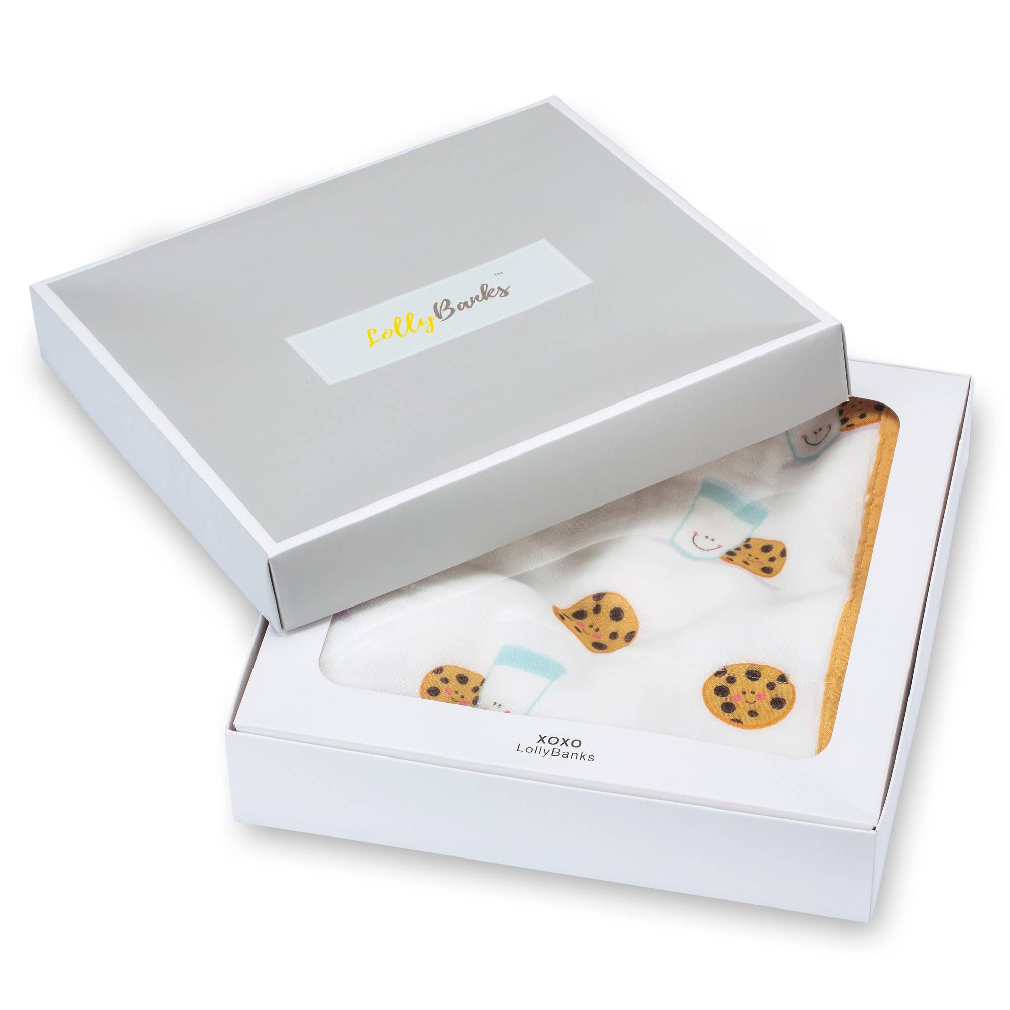 LollyBanks - Wholesale Quilt - Kids & Baby - You Complete Me  - Bamboo Milk and Cookies Baby Blanket1