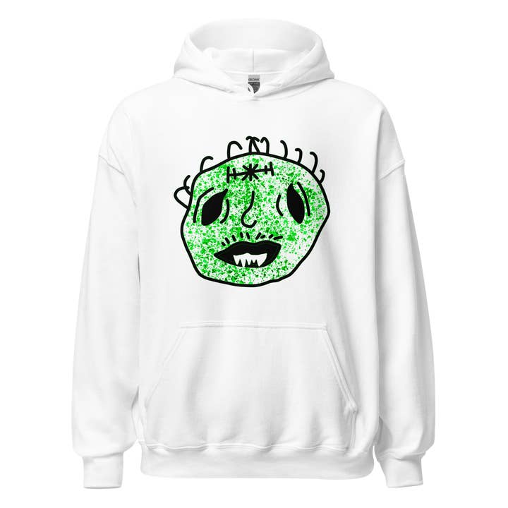 Krooked Faced Demon Hoodie for engroshandel hos Krooked Faces
