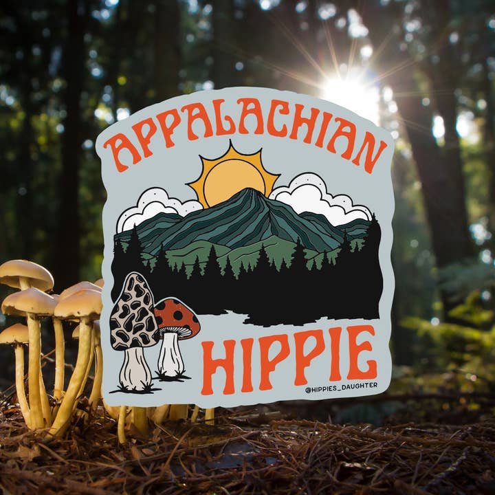 Hippie’s Daughter - Wholesale Sticker - Appalachian Hippie // sticker