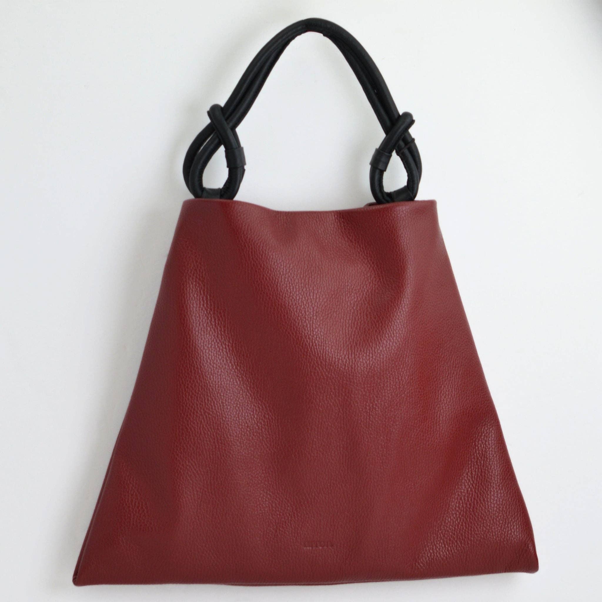 Via Graceffo - Venta al por mayor Bolso con correa - Mujer - Bolso Hobo Grande Poppy, Cuero Italiano0