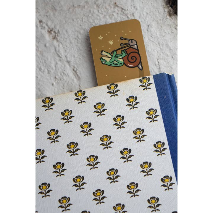 Stay Home Club – wholesale Bookmark – Lose my Shit Bookmark | Snail Frog Two Sided Bookmark1