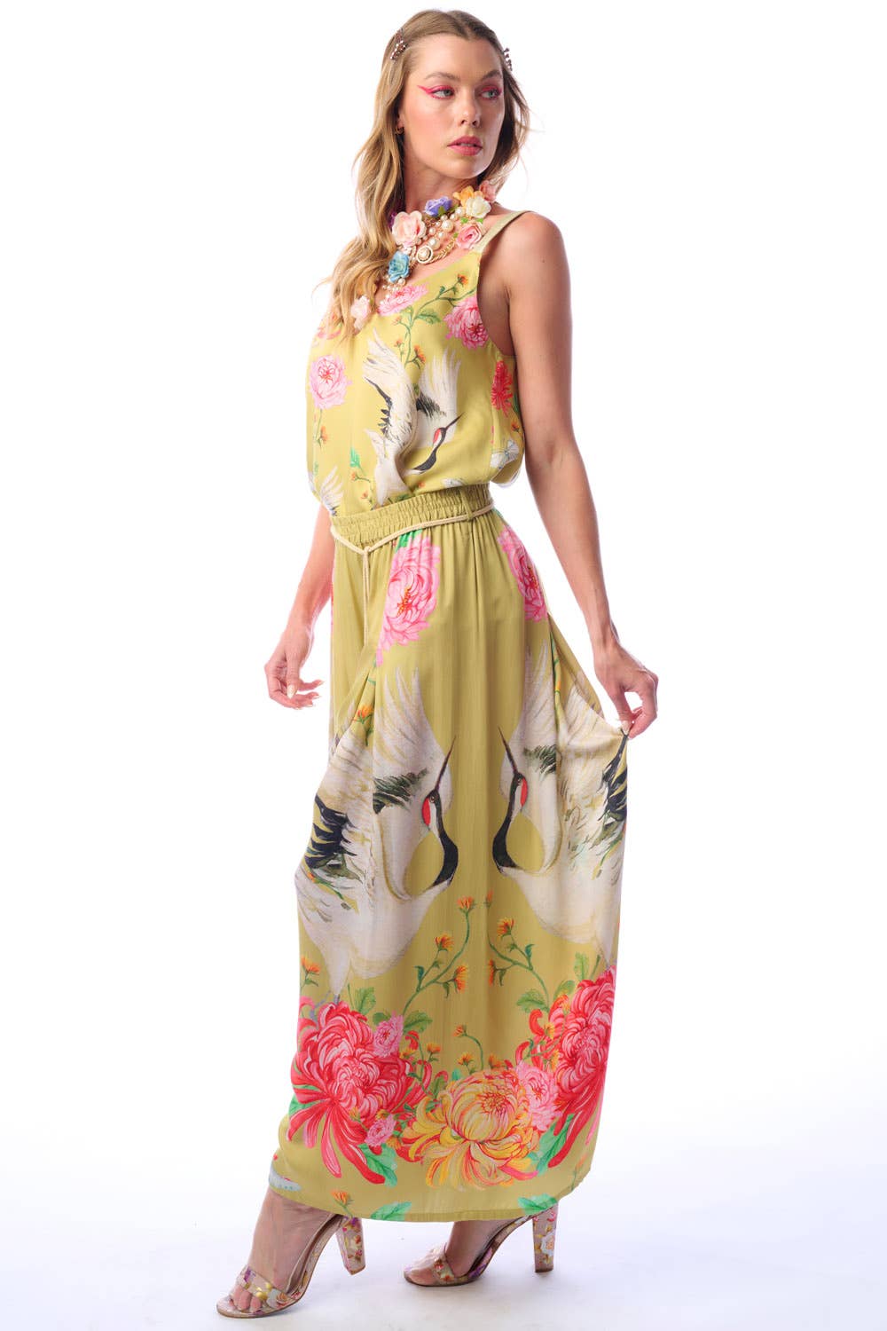 Mustard The Legend Of The Crane Pants for wholesale on Faire