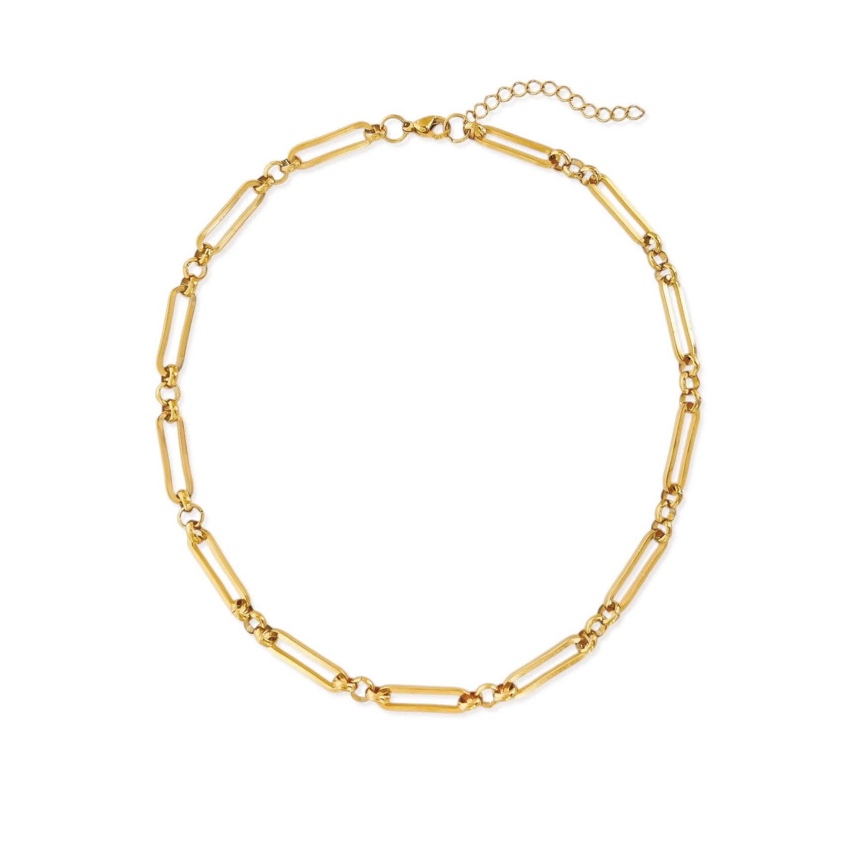 OMG Blings - Wholesale Link & Chain Necklace - T1N02 - Water Resistant Necklace0