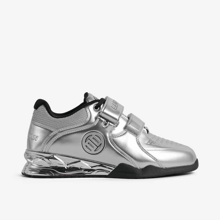 Silver LUXIAOJUN PowerPro I Weightlifting Shoes(Silver) for wholesale on Faire