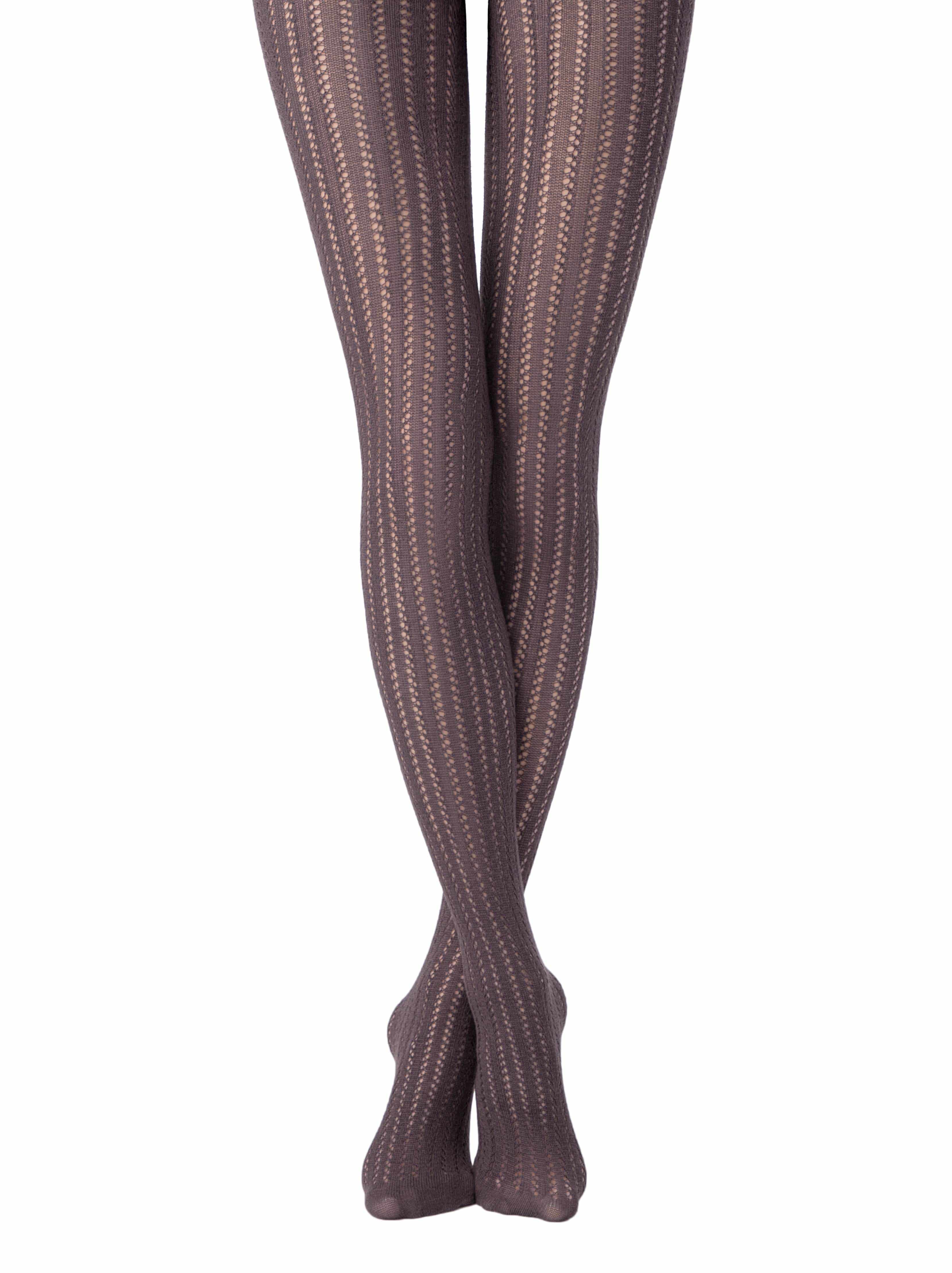 luzy - Wholesale Tights - Women's - Warm lace tights with 3D effect - Fashion Fantasy4