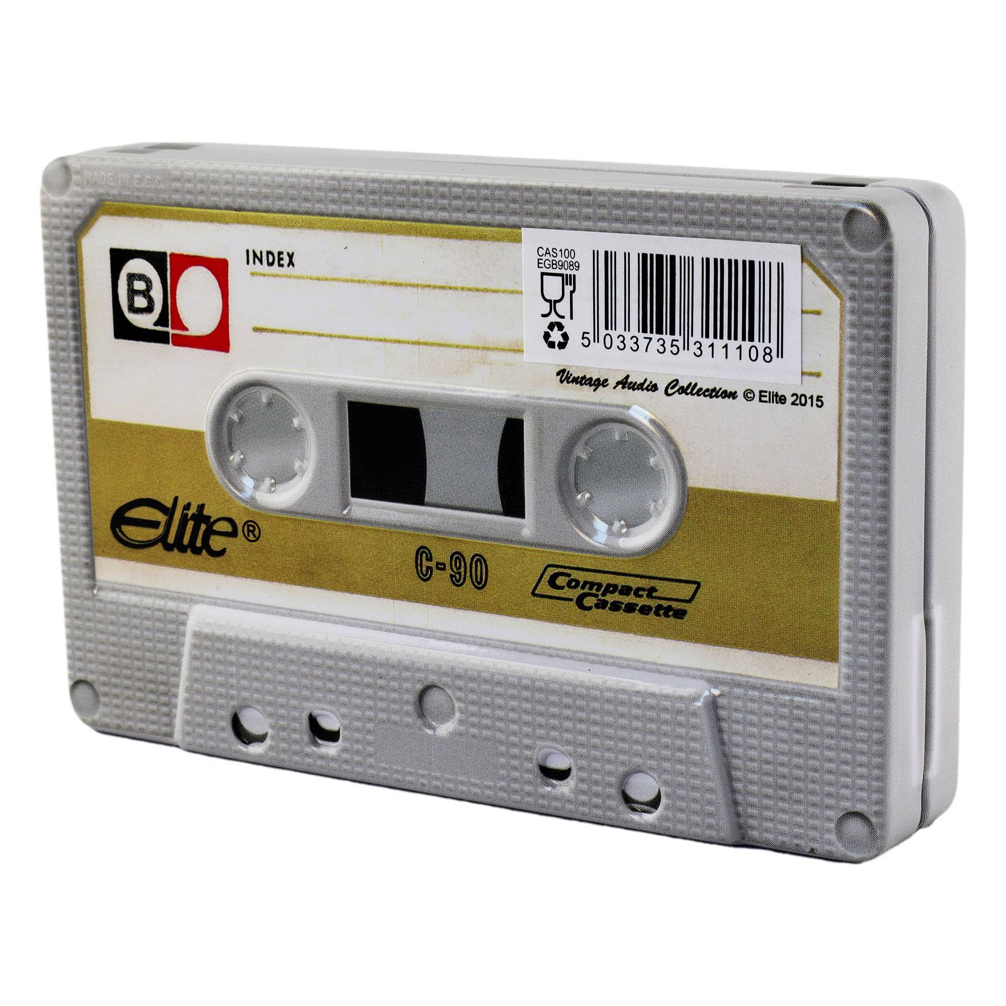 Tribal Trade GmbH - Vente Boîtes - Boîte en métal style cassette mixtape 012