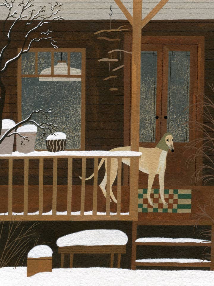 "False Spring" art print for wholesale by Yelena Bryksenkova