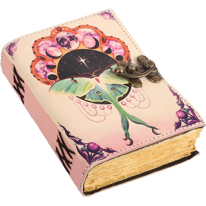 Tuzech Leather – wholesale Journal och dagbok – TUZECH läderklätt anteckningsbok med grimoirestil och ojämna kanter för män och kvinnor15