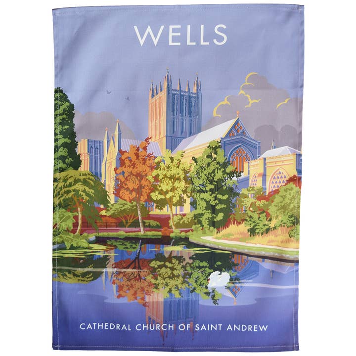 Wells Cathedral viskest for engroshandel hos Town Towels