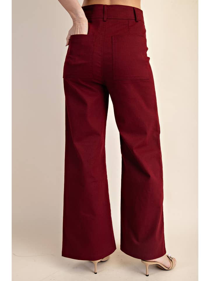 Glam - Wholesale Pants - Women's - High-Waist Straight Pants21