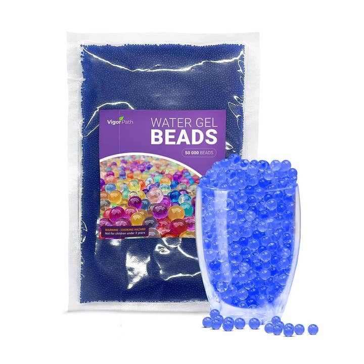 50,000 Small Water Gel Beads - Floating Pearls - Blue and other Purchase Wholesale vase beads. Free Returns & Net 60 Terms on Faire trending on Faire.