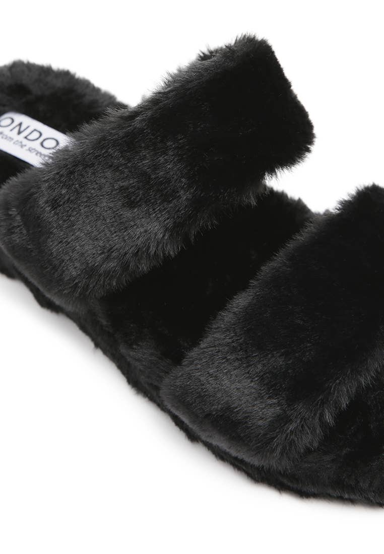 Rag Company – wholesale Slippers – Women's – SMOOTHIE FUR SLIP-ON FLATS6