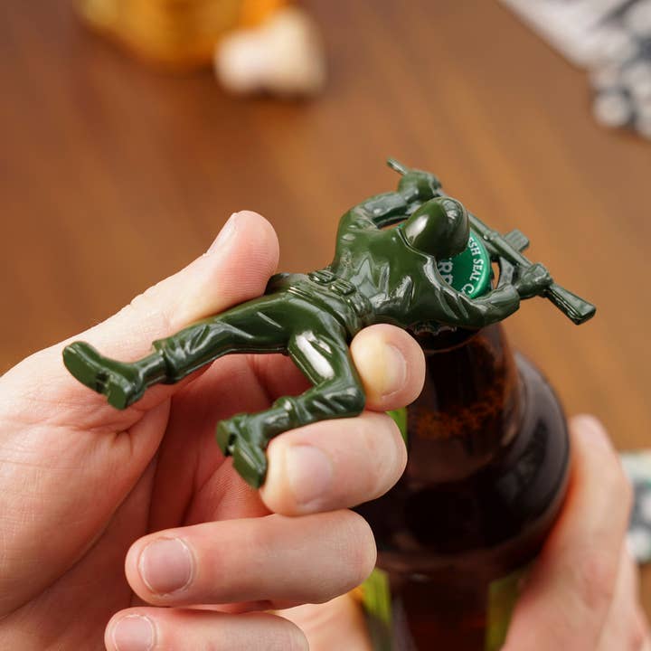 Army Man Bottle Opener for wholesale by Foster & Rye