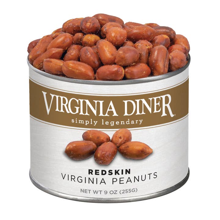Virginia Diner, Inc. - Vente Noix - Arachides Redskin, salées, boîte de 9 oz