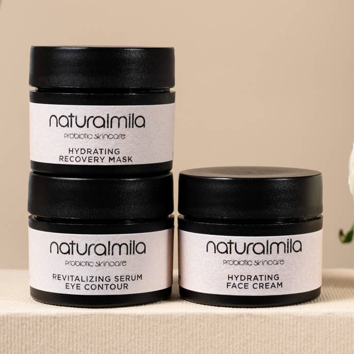 Hydrating discovery kit for normal/dry skin for wholesale by Naturalmila Probiotic Skincare
