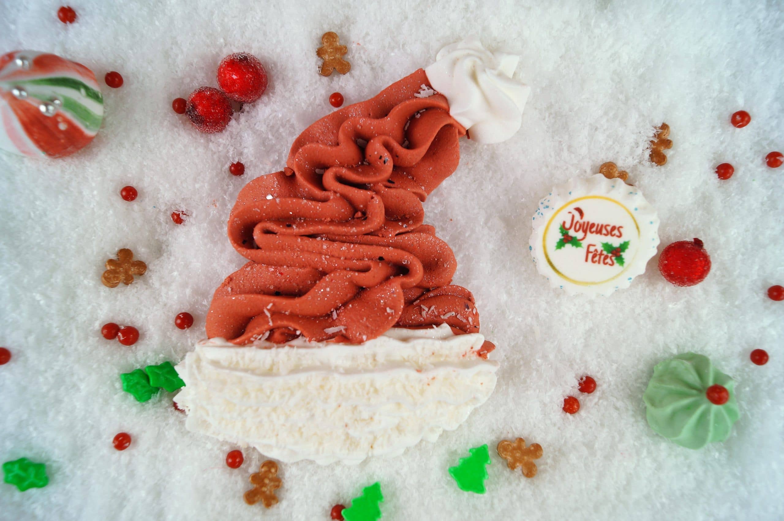 Ma Meringue – wholesale Kakor – Set med 12 maränger med julmotiv2