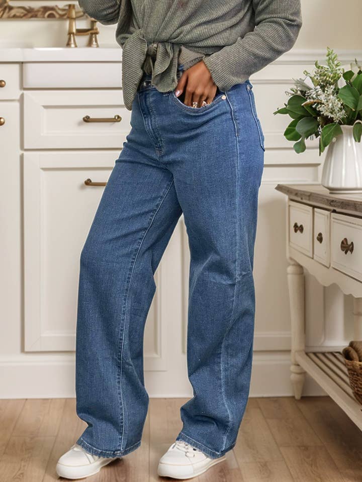 Judy Blue - Vintage Wide Leg for wholesale by Boutique Simplifed