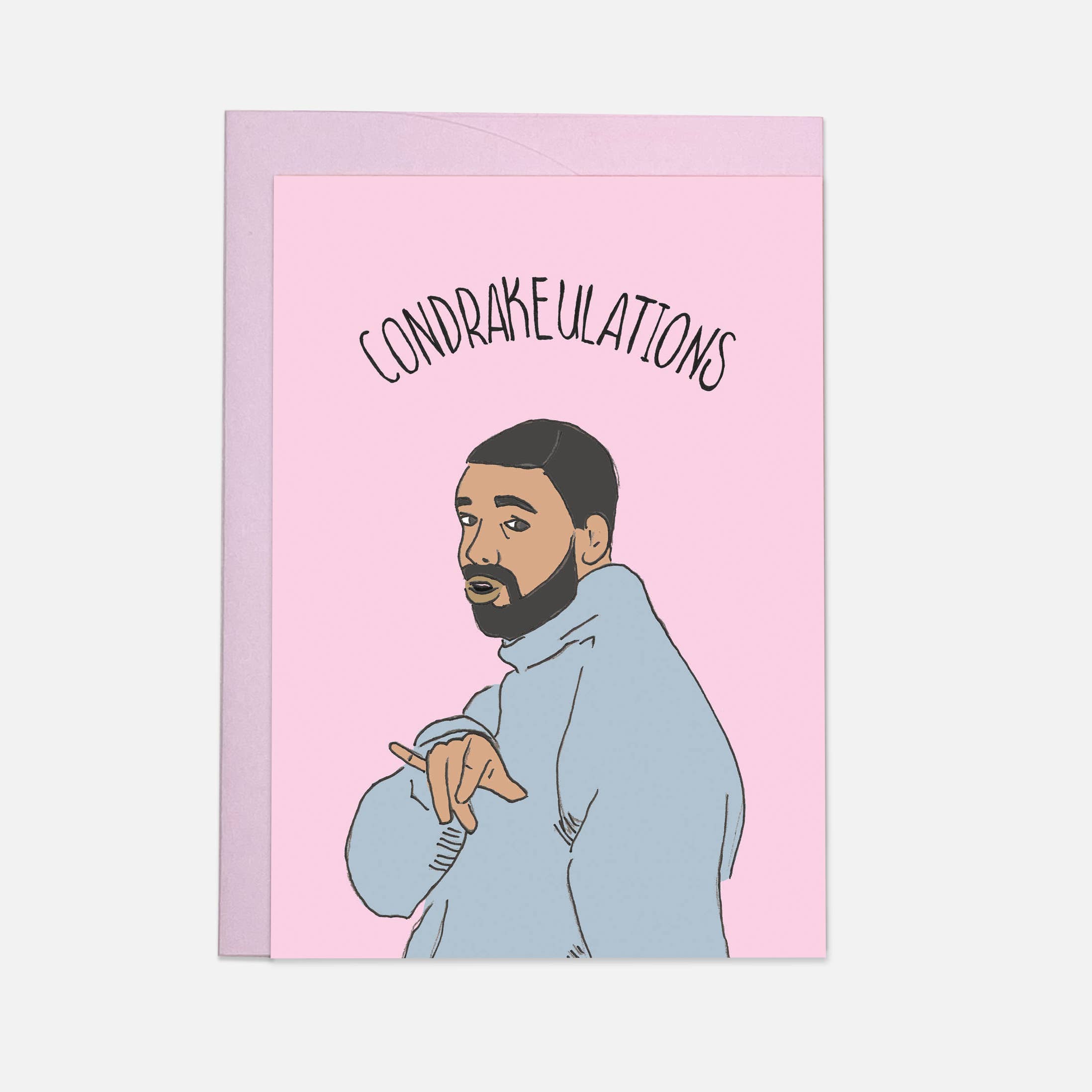 Kaart Blanche – postal de felicitações por atacado – Cartão de saudação de condrakeulações