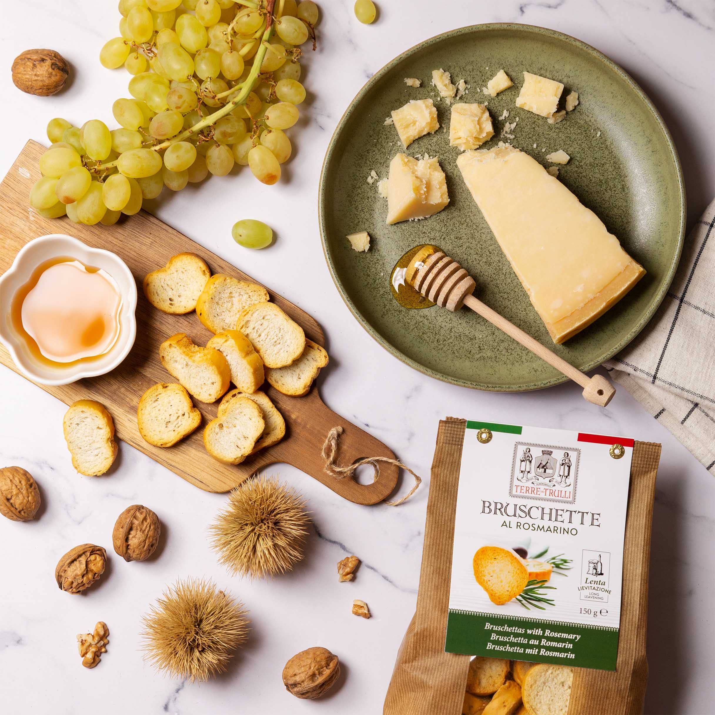 Terre dei Trulli - Wholesale Bread Mix - Baked Rosemary Bruschetta 150g - Made in Italy1