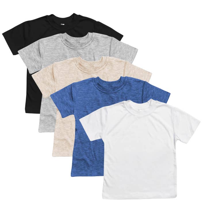 Laughing Giraffe - Wholesale T-Shirt - Kids - Kids Blank Classic Short Sleeve T-Shirt Designer Collection3