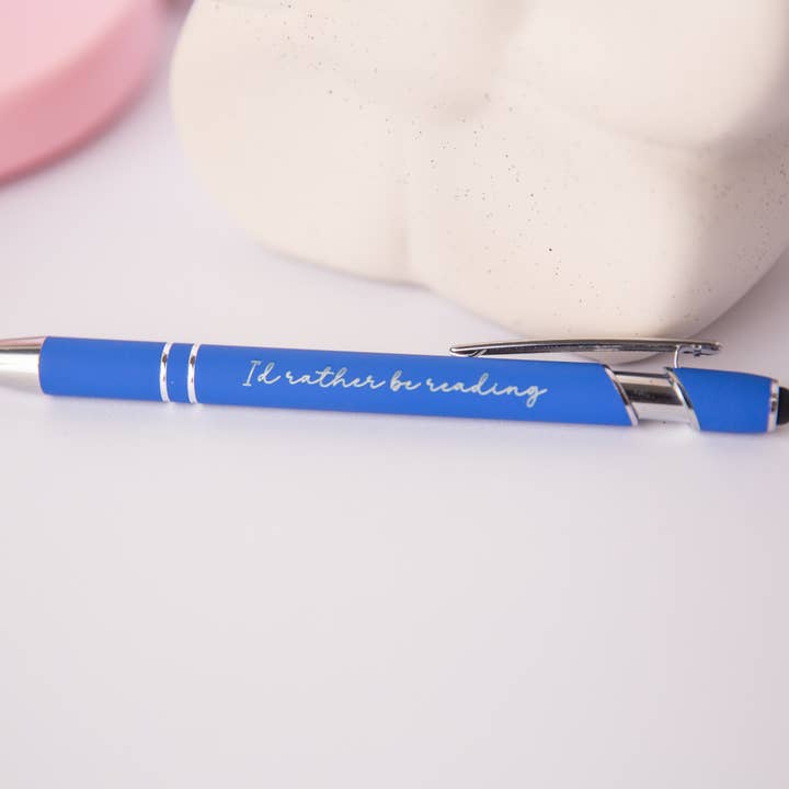 I’d Rather Be Reading Pen – Book Lover Accessory for wholesale by The Blush Hut