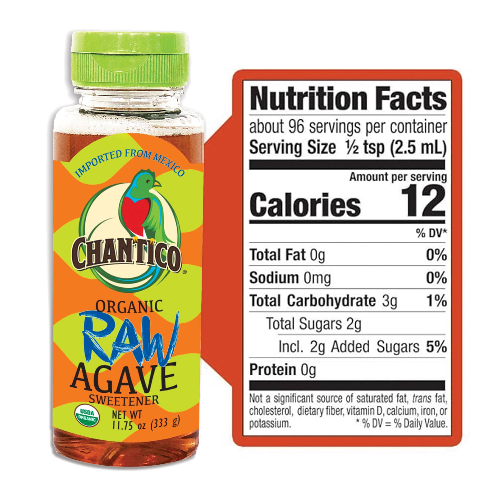 Chantico Agave – Açúcar por atacado – Edulcorante de Agave Chantico RAW- Substituto de Açúcar Biológico6