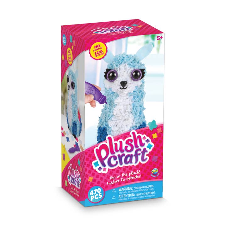 Orb Toys - Wholesale DIY Craft Kit - Kids - PlushCraftâ„¢ Llama