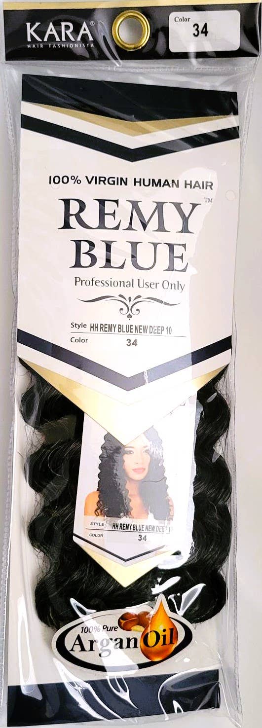 AEsthetic - Wholesale Hair Extensions - REMY BLUE NEW DEEP WAVE13