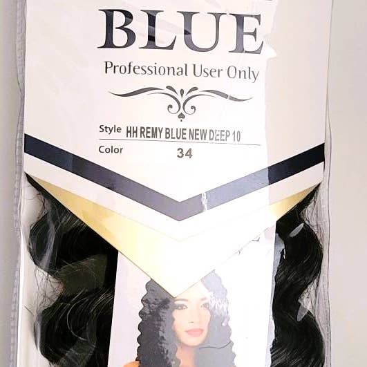 AEsthetic - Wholesale Hair Extensions - REMY BLUE NEW DEEP WAVE13