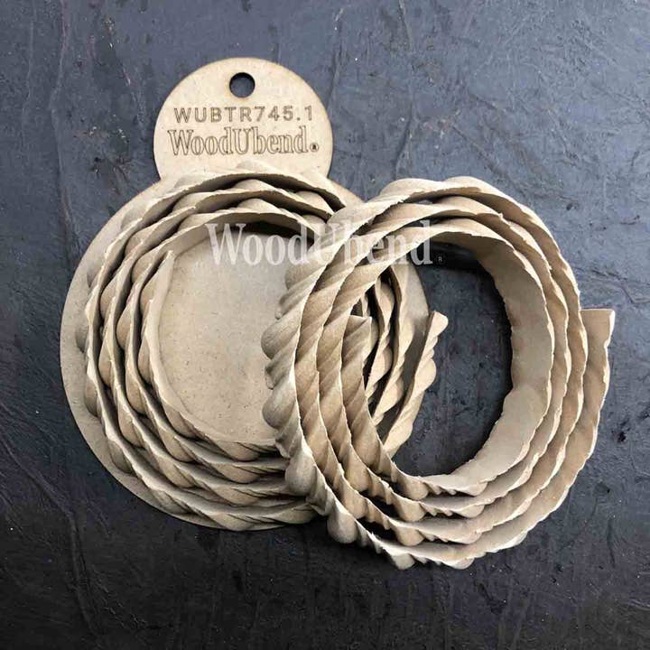 WoodUbend – wholesale – Pack of Two Godroon Motif Trims TR745.1 100x2cm2