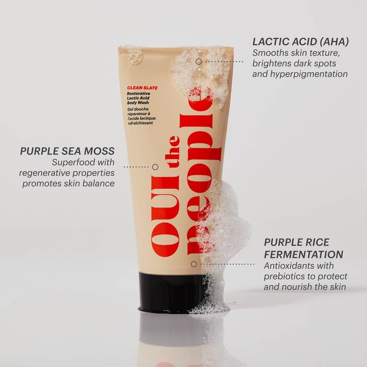 OUI the People - Wholesale Body Wash/Shower Gel - Lactic Acid Body Wash