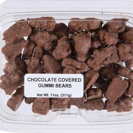 Hudson Meat Company - Wholesale Gummy - TUB CHOCOLATE CVRD GUMMI BEAR - JLM TUB0