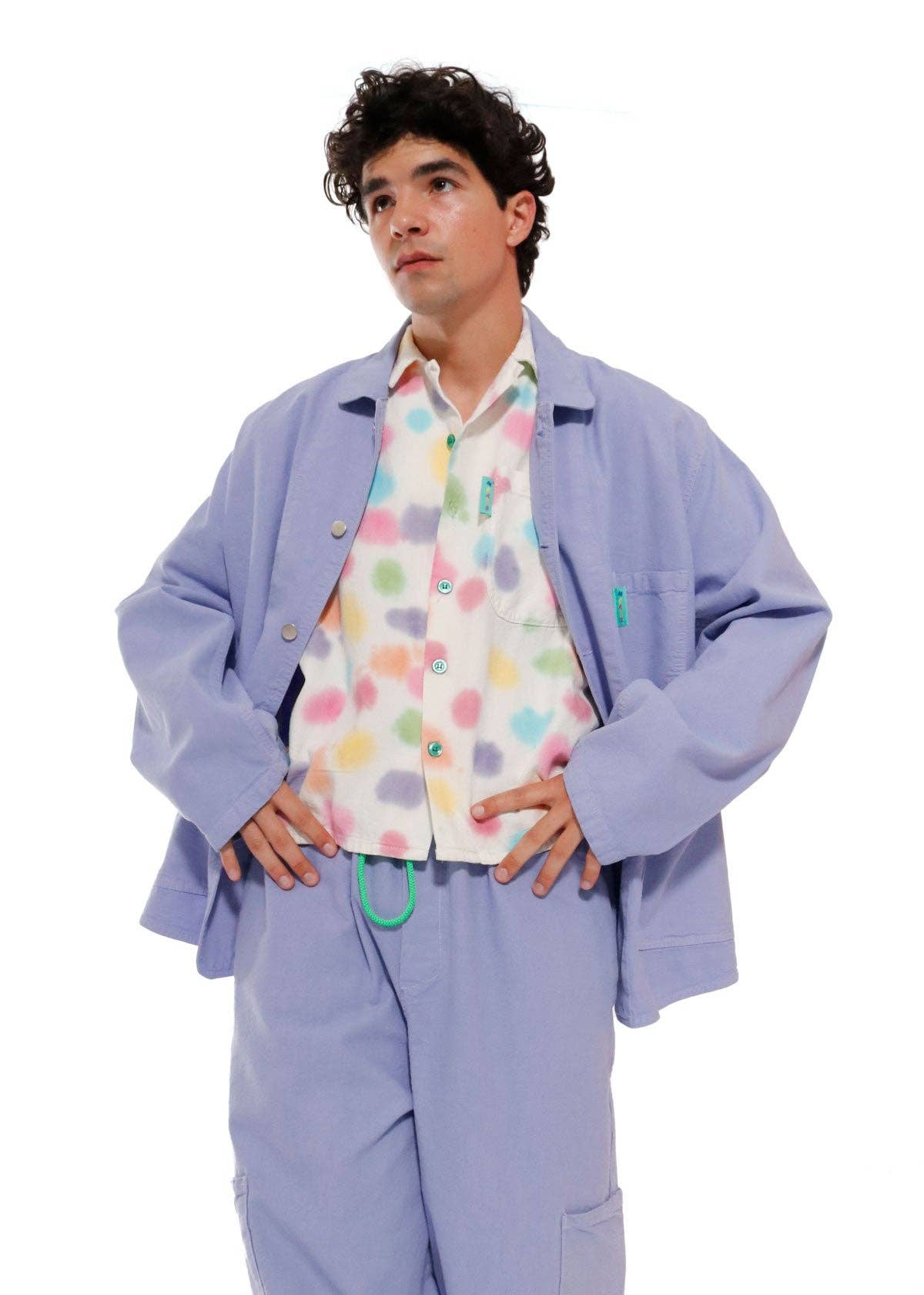 meals - Vendita all'ingrosso Giacca - Unisex - Cappotto da Foraggiatore Lavanda4