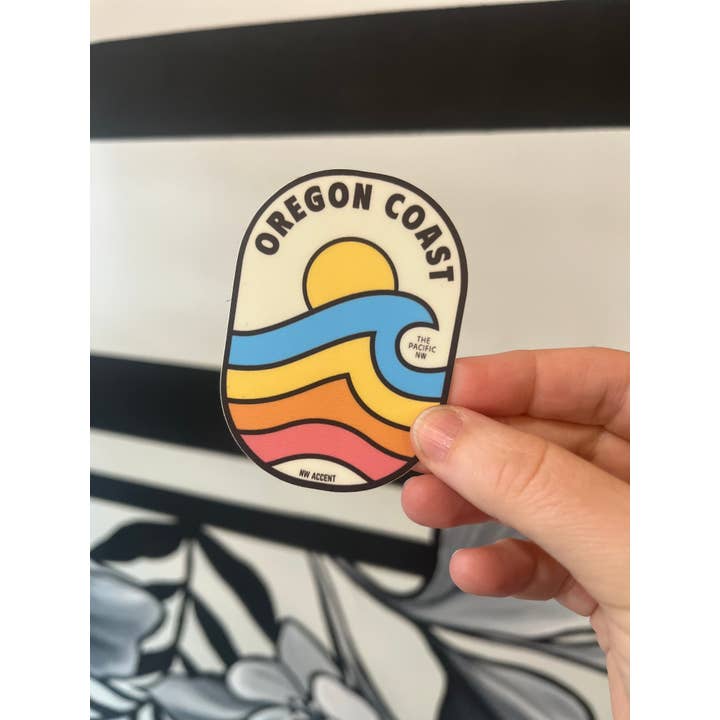 NW Accent - Wholesale Sticker - Oregon Coast Sticker2