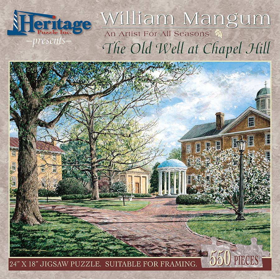 Heritage Puzzle - Wholesale Puzzle - Adult - The Old Well at Chapel Hill Puzzle1