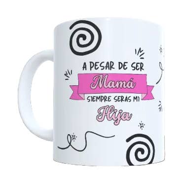 Caneca "Sempre serás a minha filha" por atacado de Happy Vibes