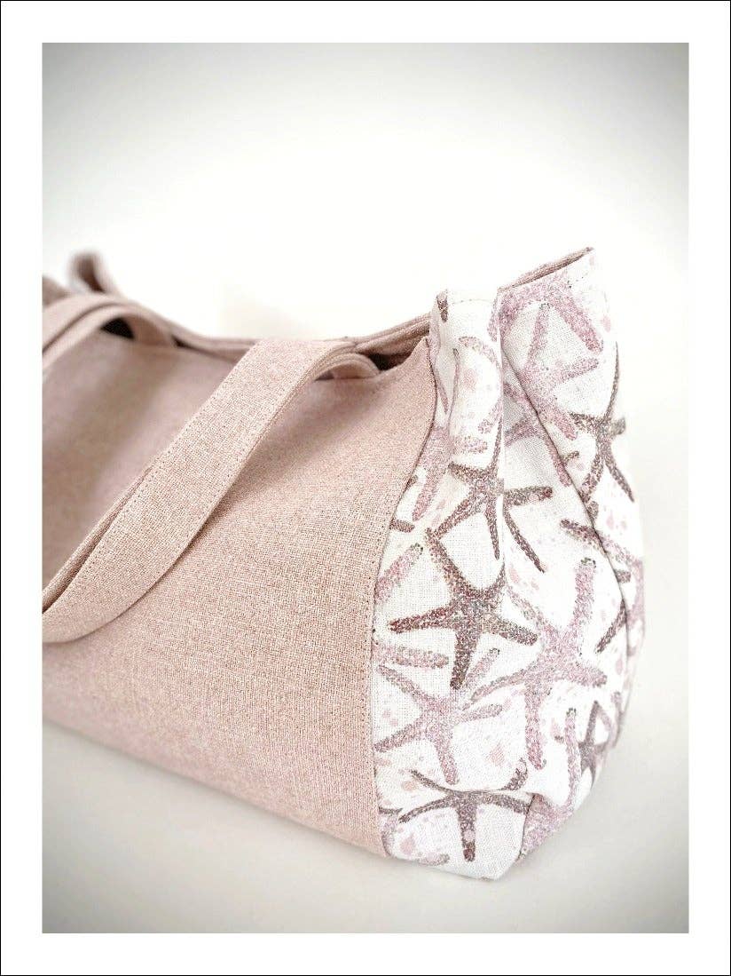 MARTINAS HOME - Wholesale Tote Bag - Women's - HERA LINEN TOTE STARS1