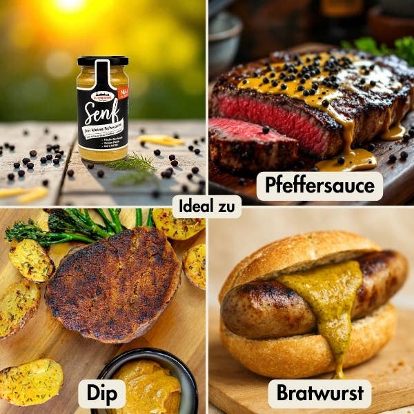 Altenburger Senf & Feinkost GmbH & Co. KG - Wholesale Mustard - The little black mustard - spicy3