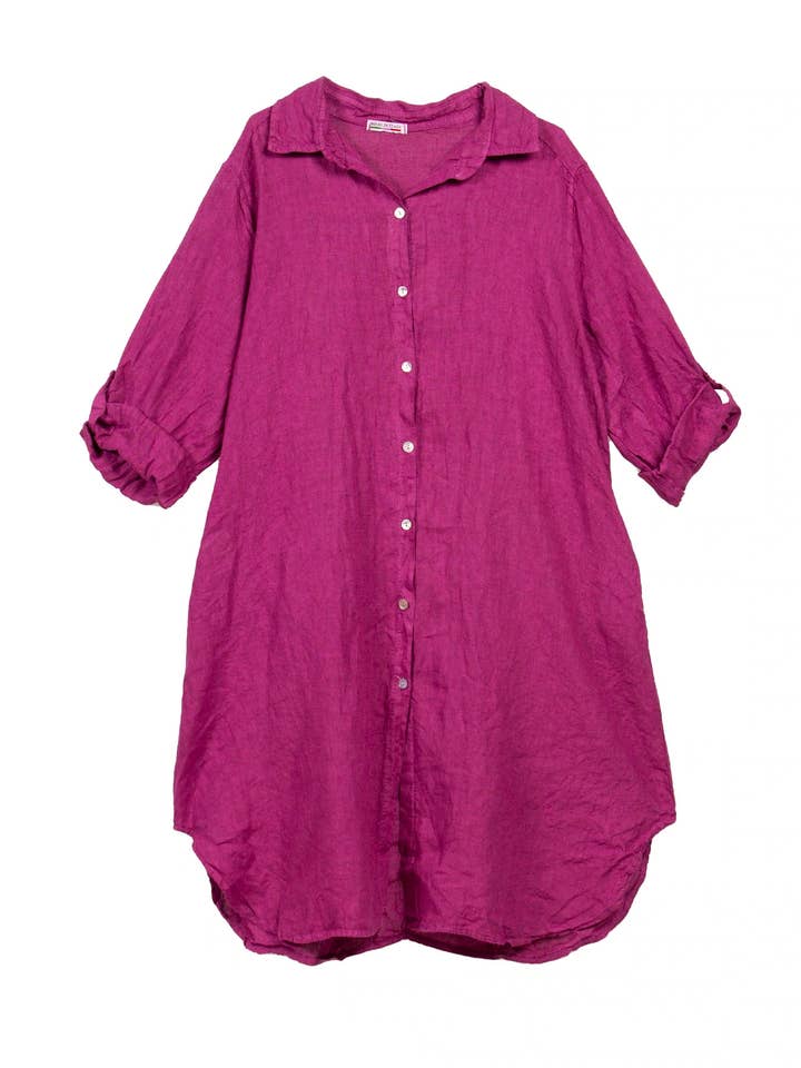 Vestido Elenora em Vinho por atacado de Caposhie