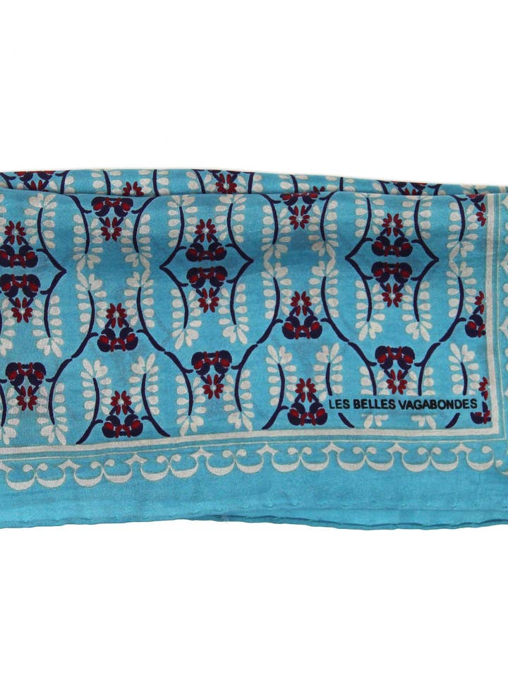 Mini Albertine Turkoois voor wholesale door Les Belles Vagabondes