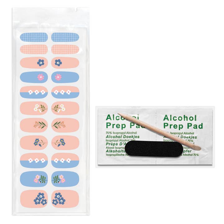 Studio Oh! - Wholesale Nail Art/Decal - Pretty Petals Mani Nail Wrap Kit