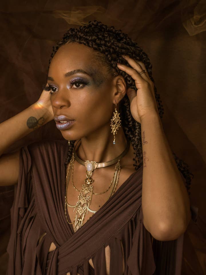 Salamander Cluster Earrings for wholesale by Trollbinde