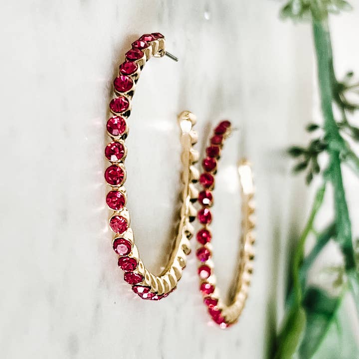 E-1603-Pink for wholesale by Lou & Co