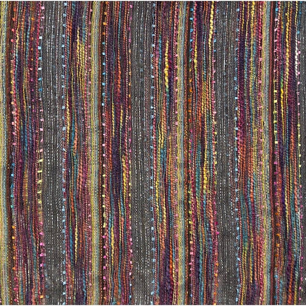 Humble Hilo – wholesale Scarf – Women's – Humble Hilo Multicolored Thread Artisan Scarf122
