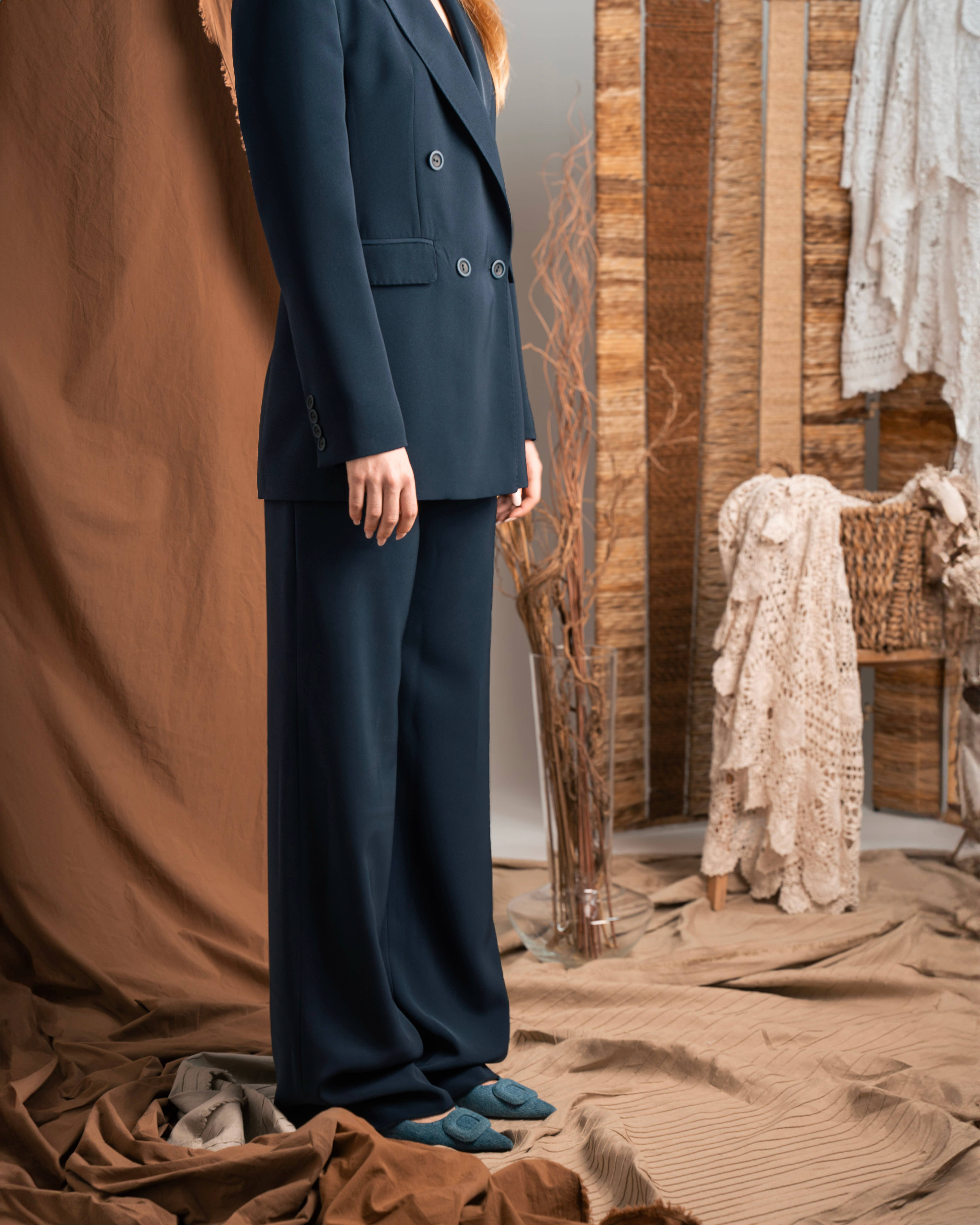 Manuela Conti - Venta al por mayor Conjunto de vestir - Mujer - Traje azul 4