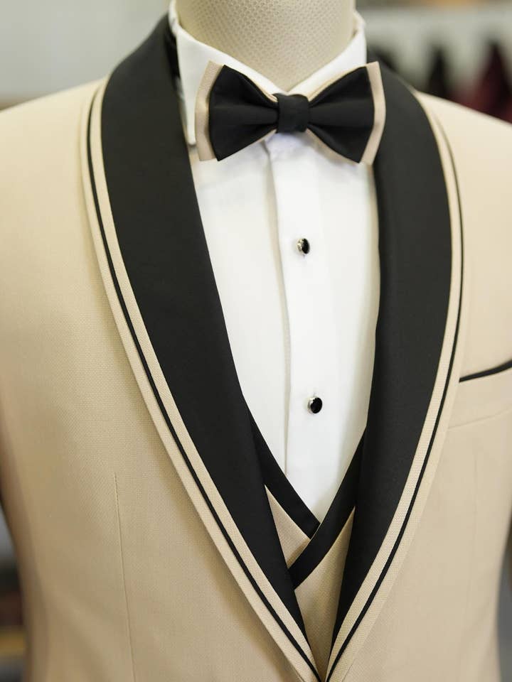 parez suits – wholesale Suit set – men's – Mens 3 Piece Slim Groom and Formal Suit 4