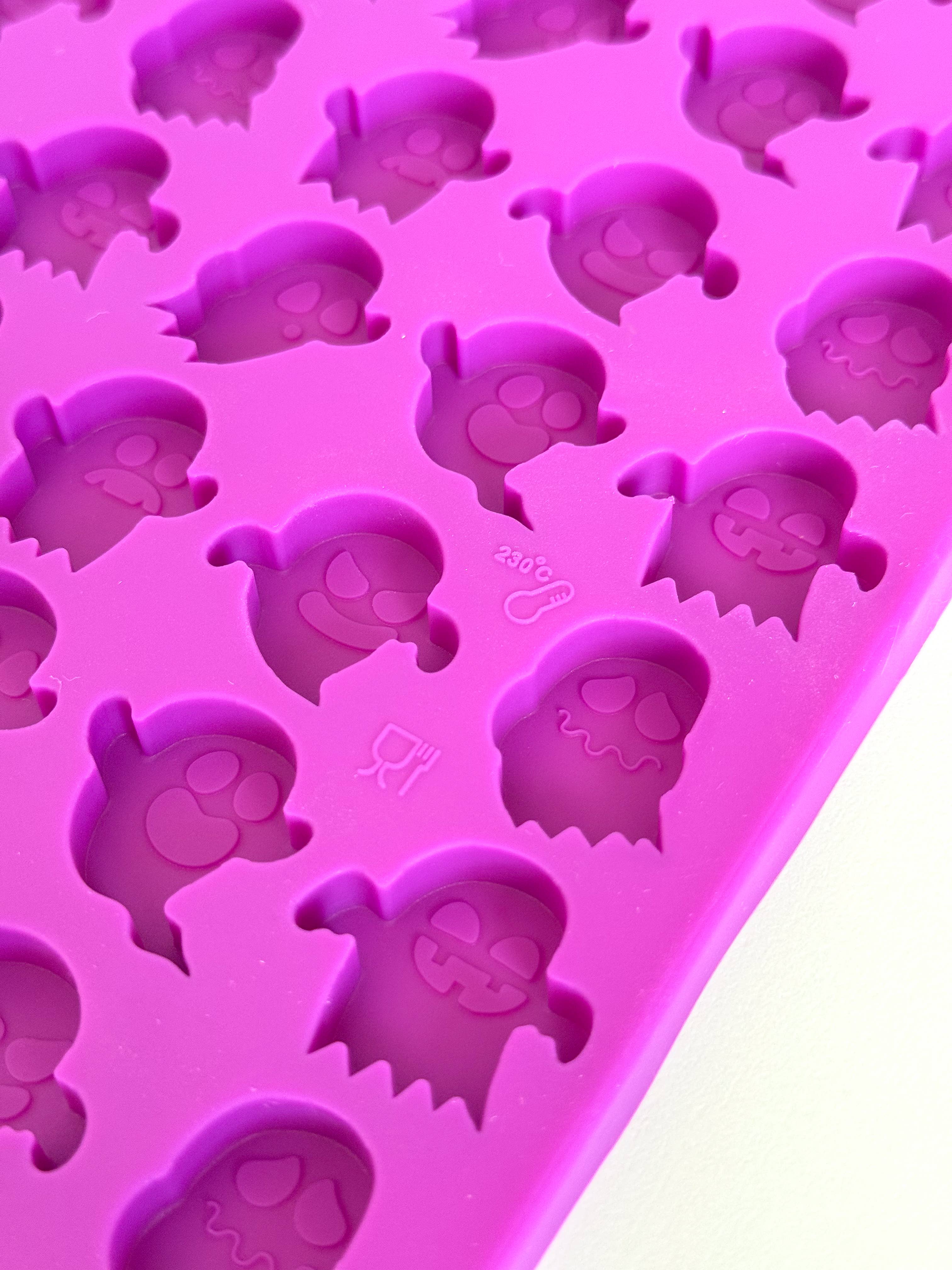 Doggotique - Wholesale Chocolate/Candy Mold - Phantom Party Silicone Mold, Halloween Cookie Mold, Ice Cube Mold3